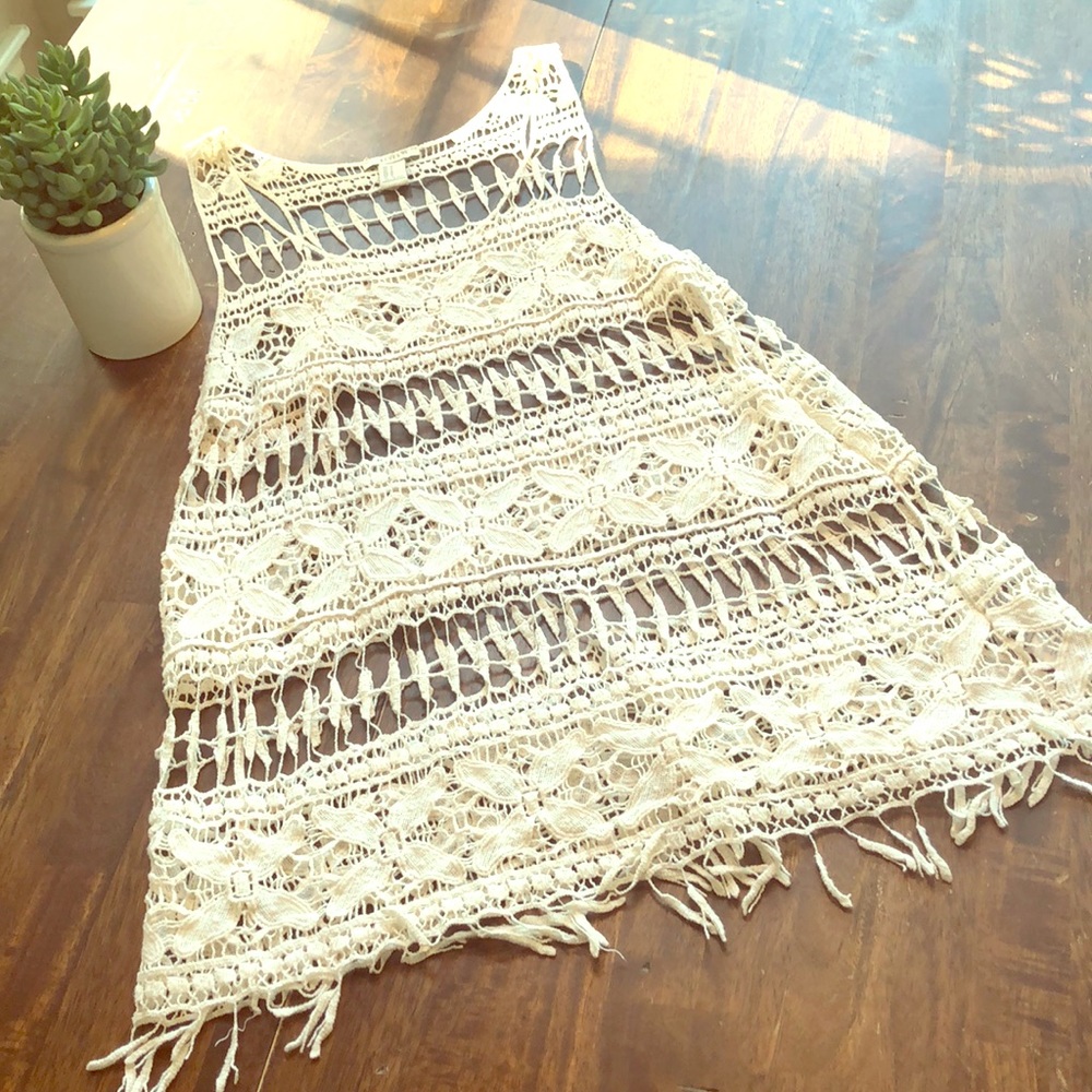 Forever 21 Crochet Tank Top